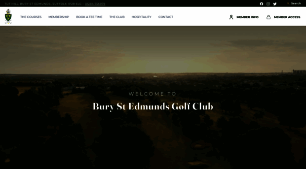 burystedmundsgolfclub.co.uk