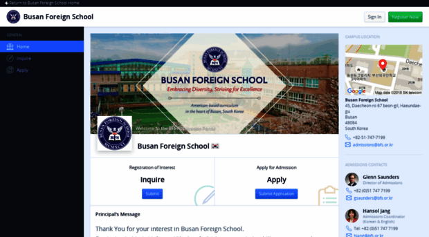 busanforeignschool.openapply.com