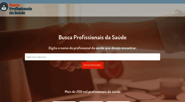 buscaprofissionaisdasaude.com.br