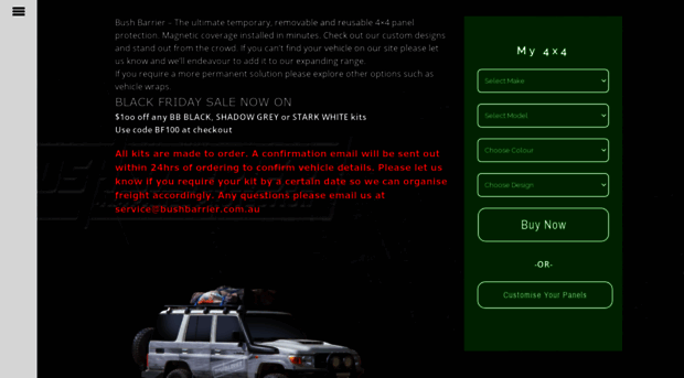 bushbarrier.com.au - BushBarrier | Ultimate 4x4 Pai... - Bush Barrier
