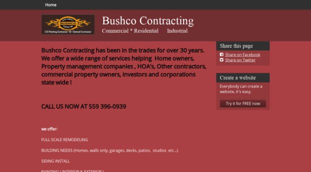 bushcocontracting.simplesite.com