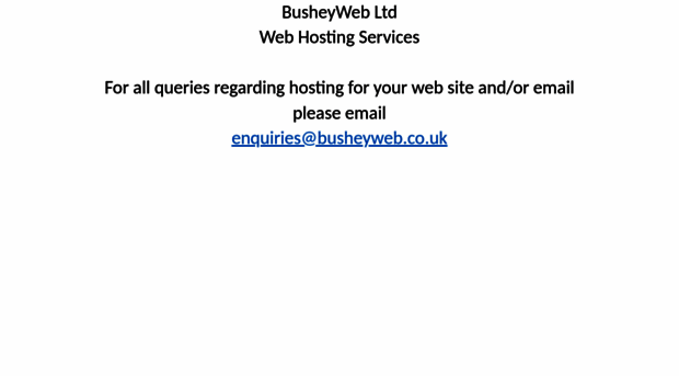 busheyweb.co.uk