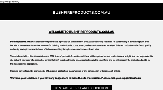 bushfireproducts.com.au