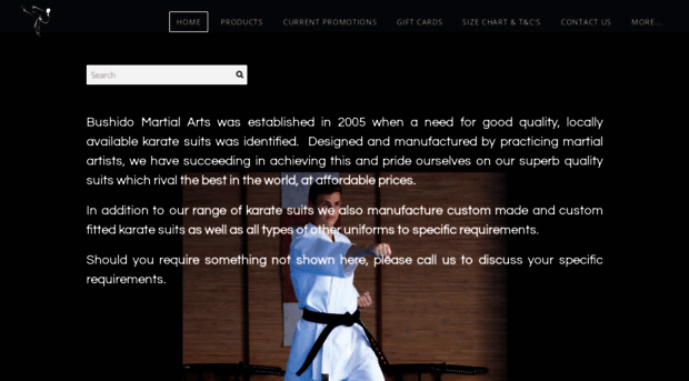 bushidosuits.co.za