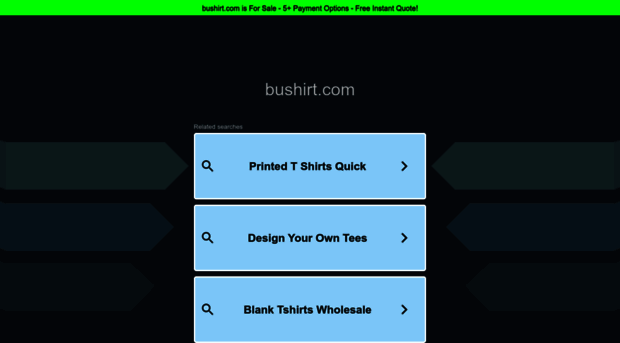 bushirt.com