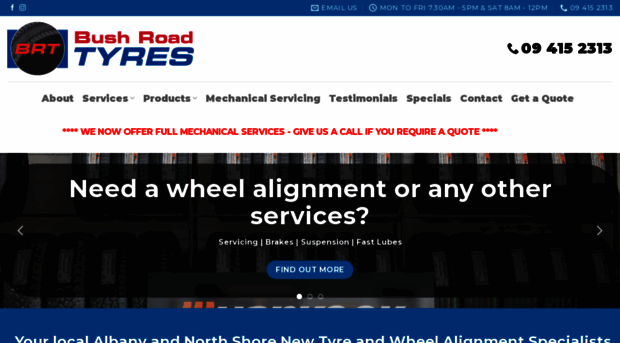 bushrdtyres.co.nz