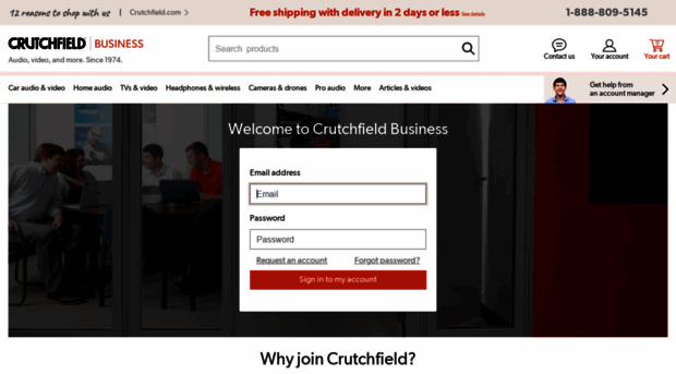 business.crutchfield.com