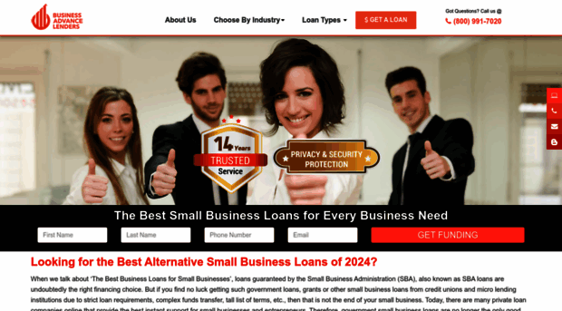businessadvancelenders.com