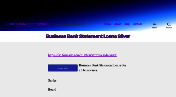 businessbankstatementloans.com