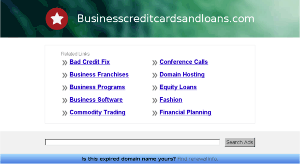 businesscreditcardsandloans.com