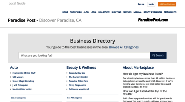 businessdirectory.paradisepost.com