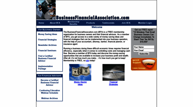 businessfinancialassociation.com