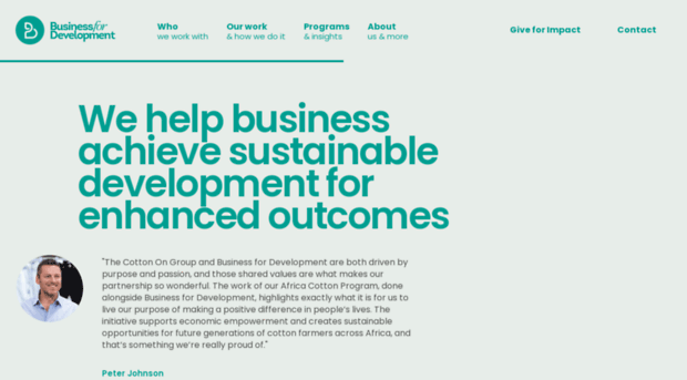 businessfordevelopment.org