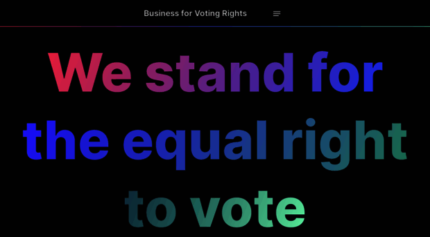 businessforvotingrights.com