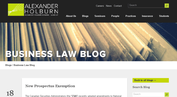 businesslawblog.ahbl.ca