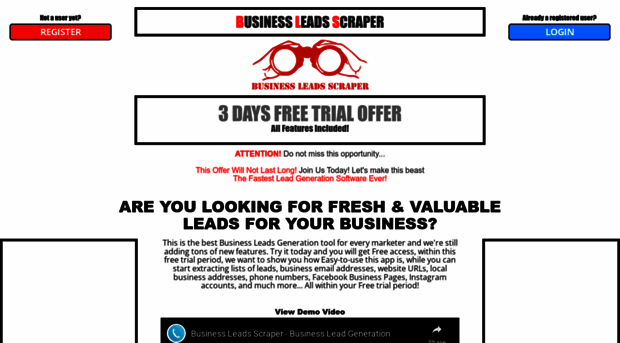businessleadsscraper.com