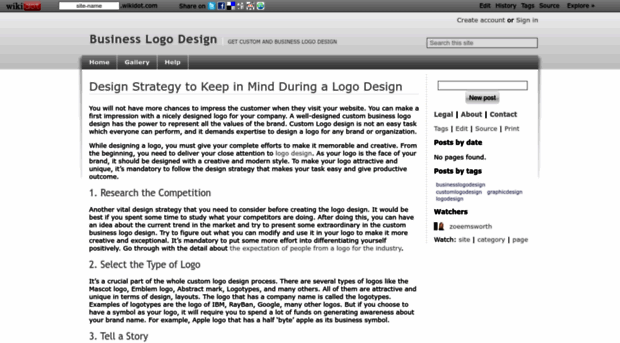 businesslogodesign.wikidot.com - Design Strategy to Keep in Min ...