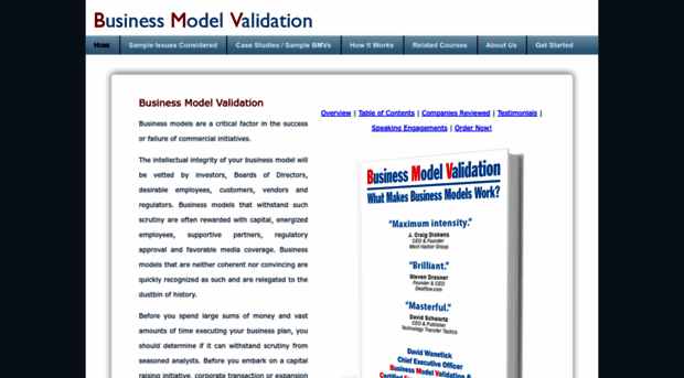 businessmodelvalidation.com