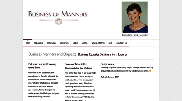 businessofmanners.com