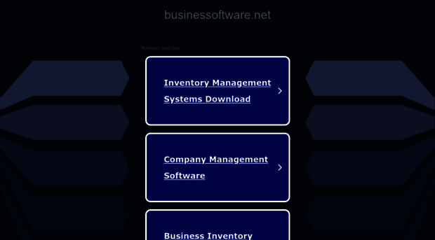 businessoftware.net