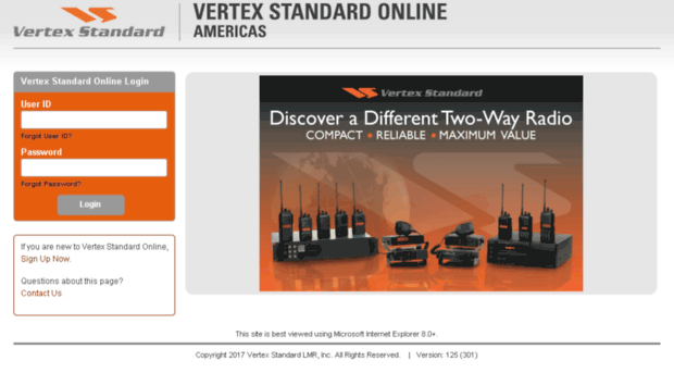 businessonline.vertexstandard.com