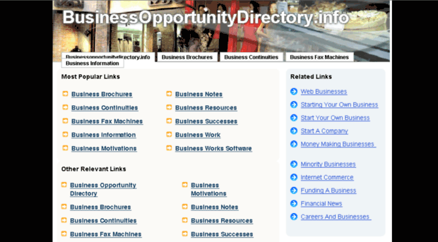 businessopportunitydirectory.info