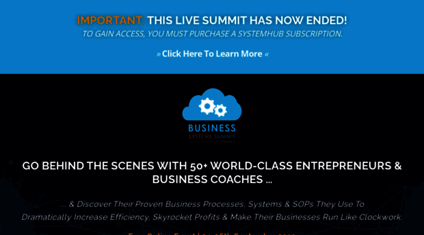 businesssystemssummit.com