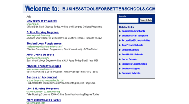 businesstoolsforbetterschools.com