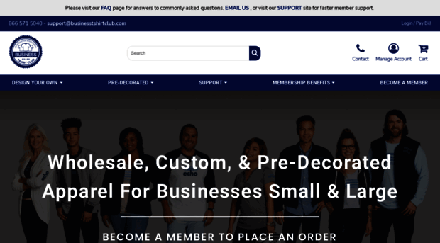 businesstshirtclub.com