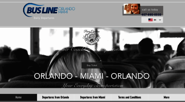 buslineorlandomiami.com