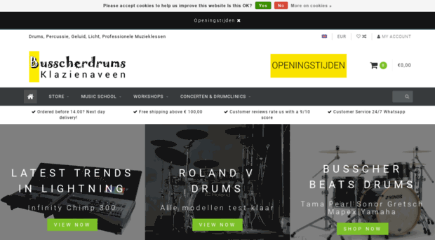 busscherdrums.nl