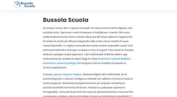 bussolascuola.it