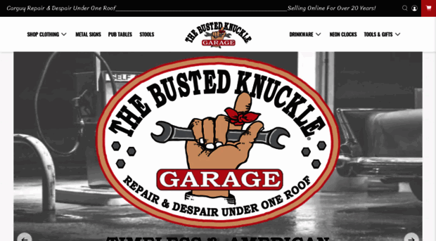 bustedknucklegarage.com