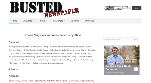  - BUSTED NEWSPAPER — Mugshots, A... - BUSTED NEWSPAPER