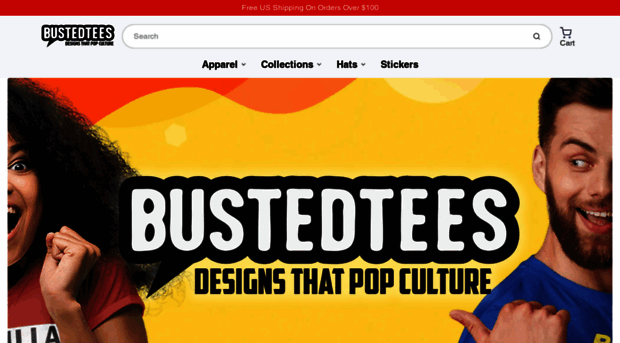 bustedtees.com