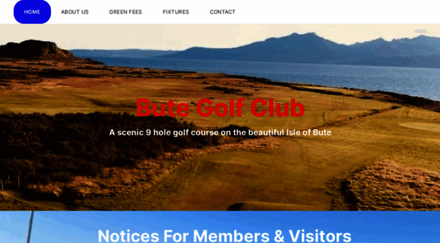 butegolfclub.com