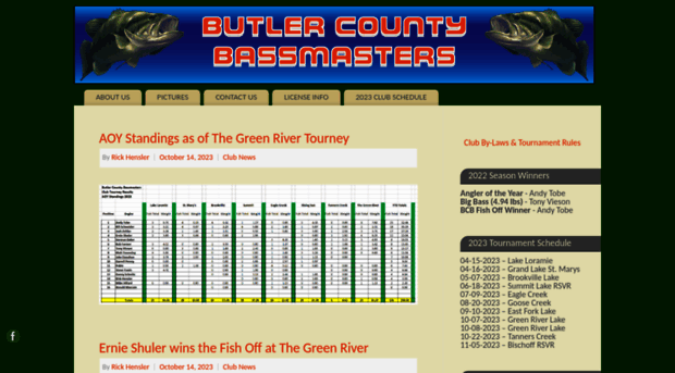 butlercountybassmasters.com