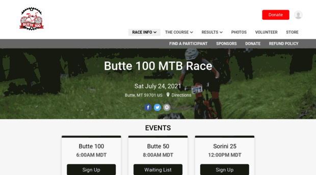 butte100.com