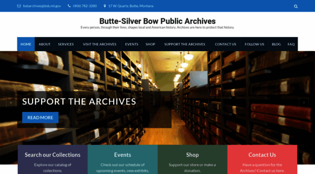 buttearchives.org