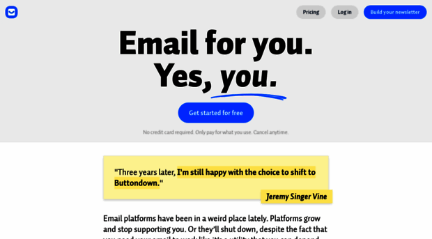 buttondown.email