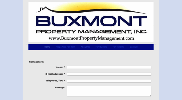 buxmontpropertymanagement.com