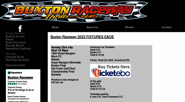 buxtonraceway.com