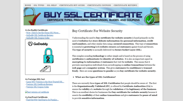 buycertificate.com