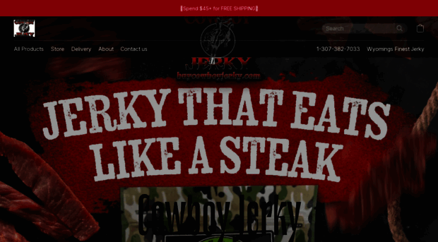 buycowboyjerky.com