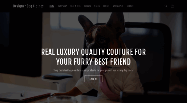 buydesignerdogclothes.com