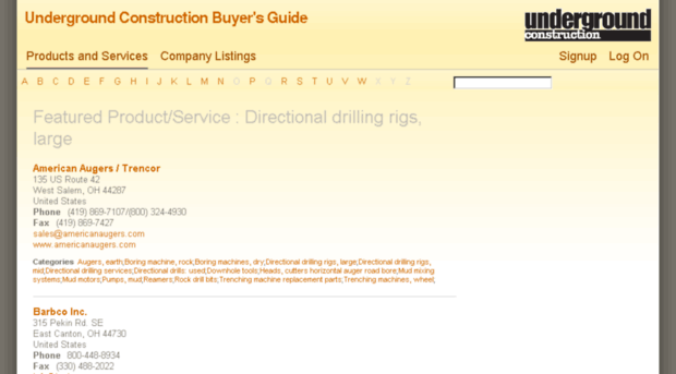 buyersguide.undergroundconstructionmagazine.com