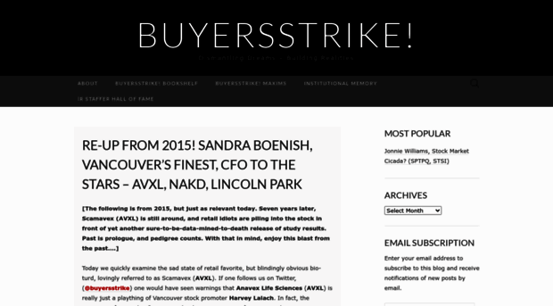 buyersstrike.com