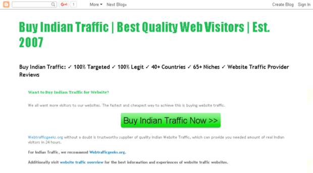 buyindiantraffic.net