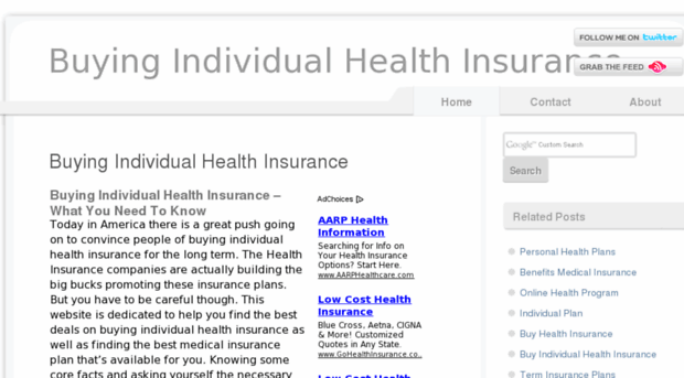 buying-individual-health-insurance-online.com