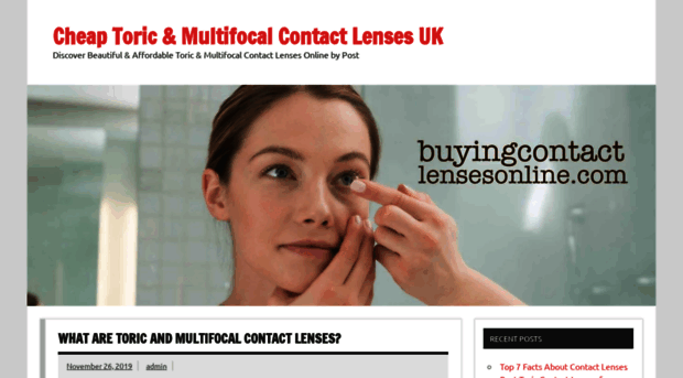 buyingcontactlensesonline.com